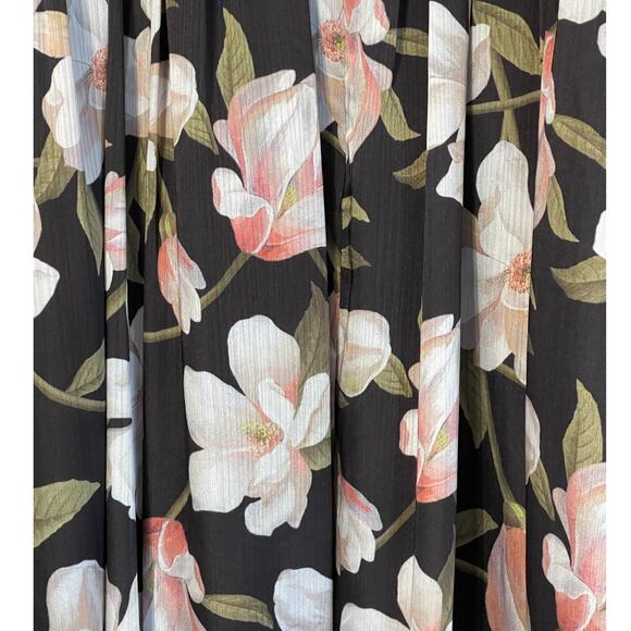 Sachin + Babi NEW Size 8 Jessica Floral V Neck Empire Waist Gown Ebony Garden - Picture 7 of 10